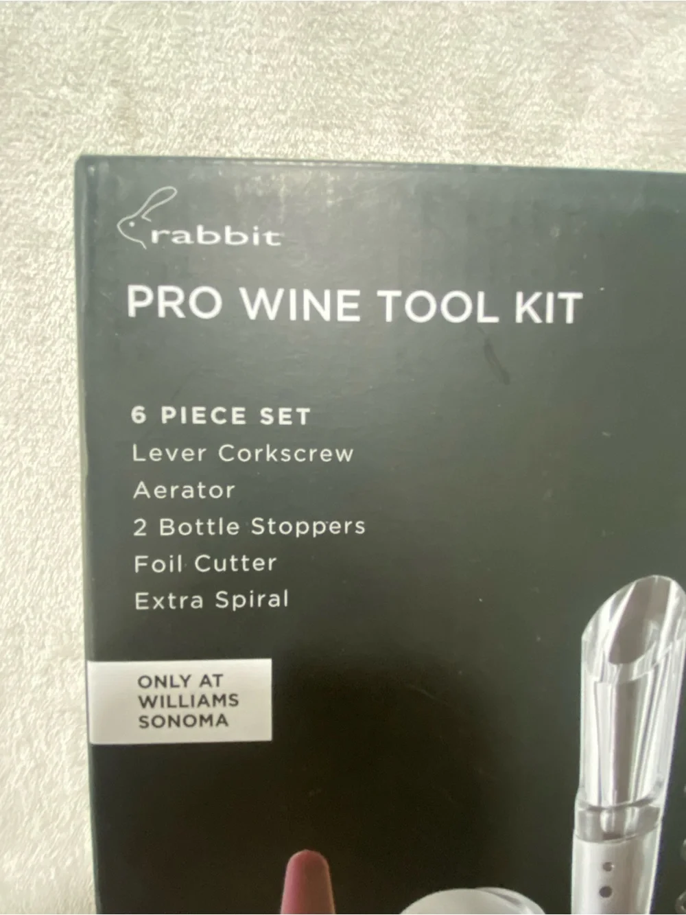 Rabbit Pro Wine Tool Kit 6Pc Set